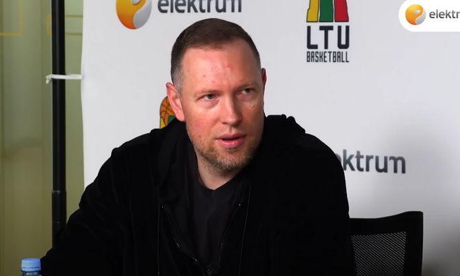 12-tuką Europos čempionatui paskelbęs U20 rinktinės treneris D. Songaila: „Tikslai nesikeičia“