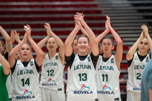 U18 Lietuvos rinktinė užsitikrino pirmąją vietą grupėje ir bilietą į ketvirtfinalį
