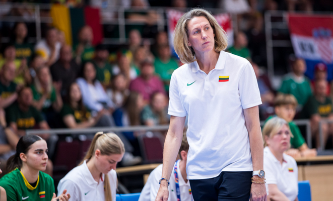 J. Štreimikytė Virbickienė: „Džiaugiuosi už merginas, kurios kovėsi, stengėsi ir žaidė iki galo“
