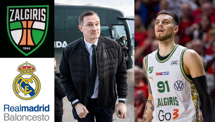Žiniasklaida: „Real“ sulaukė atsakymo iš „Žalgirio“ dėl D. Sirvydžio