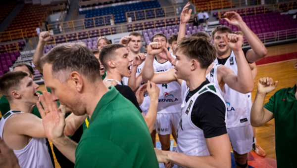 Lietuvos 20-mečių rinktinė pateko į Europos čempionato finalą