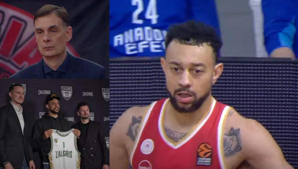 „Olympiacos“ atskleidė, kodėl nepavyko pratęsti kontrakto su N. Williamsu-Gossu