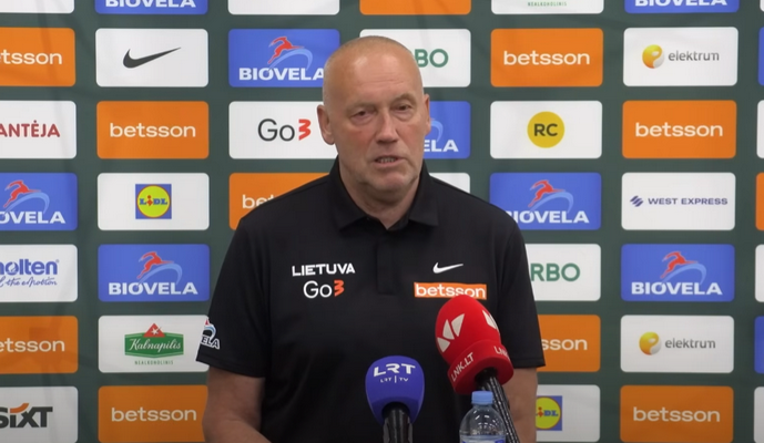 R. Kurtinaitis aptarė rinktinės pasiruošimą: „Visi sveiki ir dirba tikrai noriai“