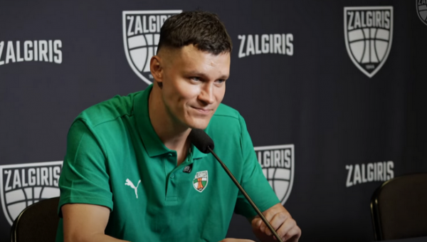 Prie „Žalgirio“ prisijungęs Ž. Janavičius: „Mano pagrindinis tikslas – dirbti ir dirbti gerai“