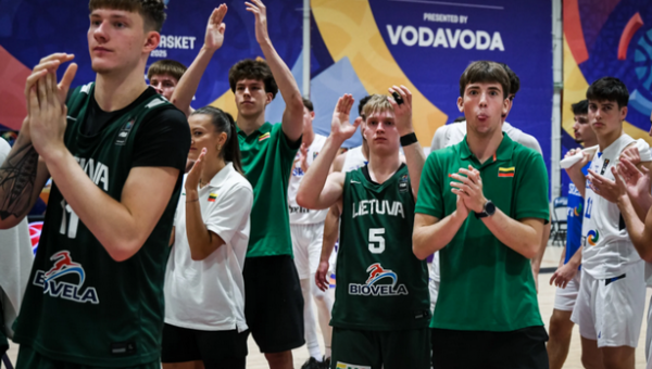 Lietuvos 18-mečių rinktinė Europos čempionate užėmė devintą vietą