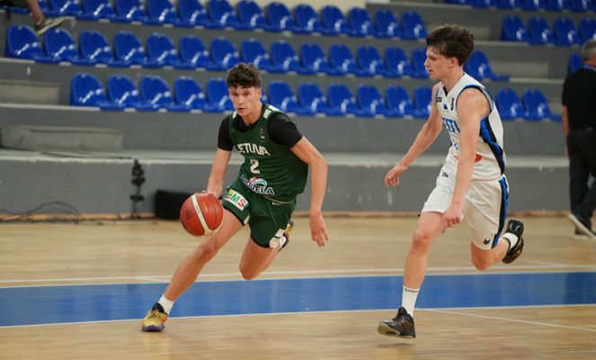 Europos čempionatą T. Tarasevičiaus auklėtiniai pradėjo pergale prieš estus