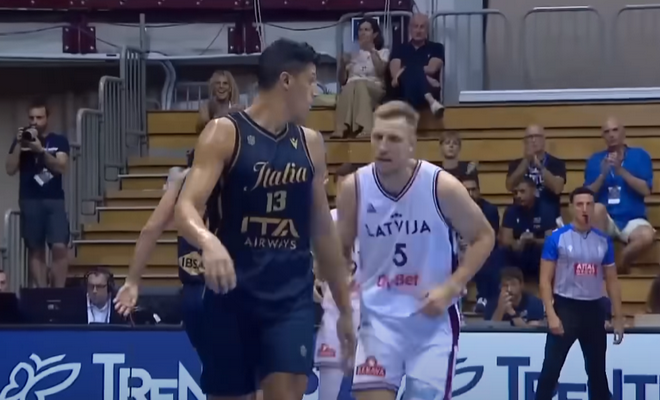 Italija palaužė Latvijos krepšininkus