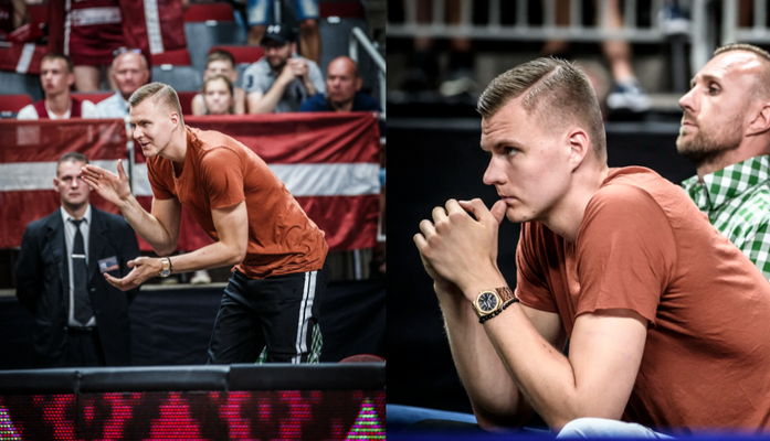 K. Porzingis: „Lietuviai turi daug krepšinio legendų“
