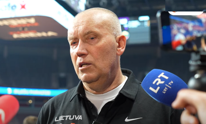 R. Kurtinaitis po pergalės prieš latvius: „Tokių rungtynių mums ir reikėjo“ (VIDEO)