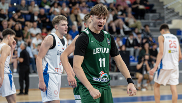 Lietuvos 16-mečių rinktinė – Europos vicečempionė!