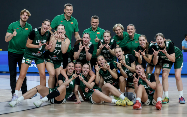 Į ketvirtfinalį – iš pirmosios vietos grupėje: Lietuvos merginos nugalėjo ir Bulgariją