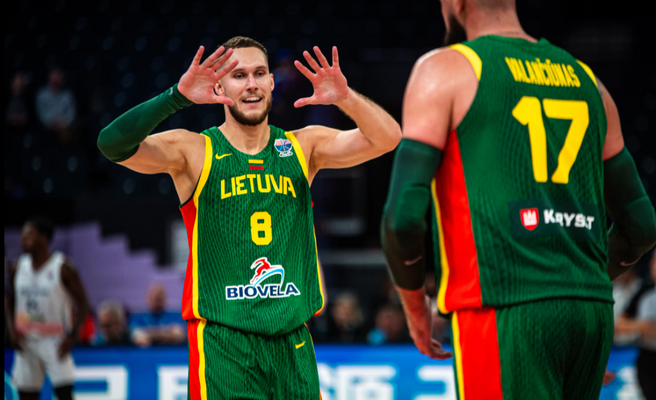 Lietuva pergalingai pradėjo Europos čempionatą: nugalėjo britus