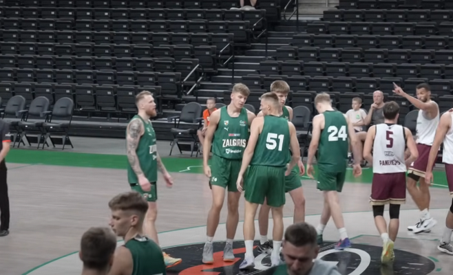 Išvyskite: gražiausi epizodai iš antrųjų „Žalgirio“ draugiškų rungtynių (VIDEO)
