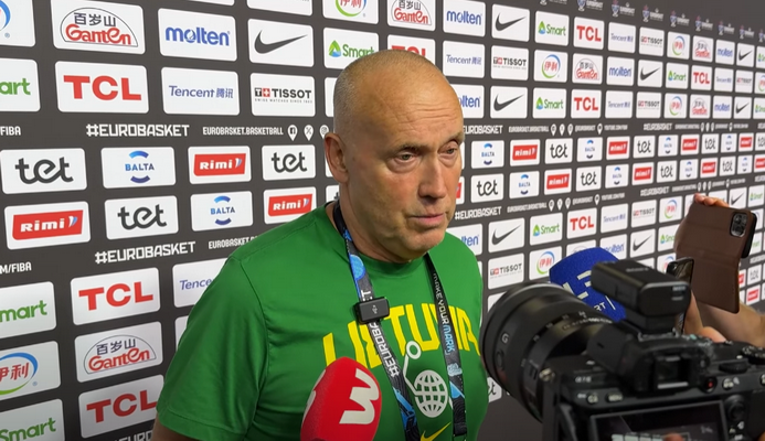 R. Kurtinaitis turėjo atsaką į latvio kritiką: „Į tokius dalykus nereaguoju“