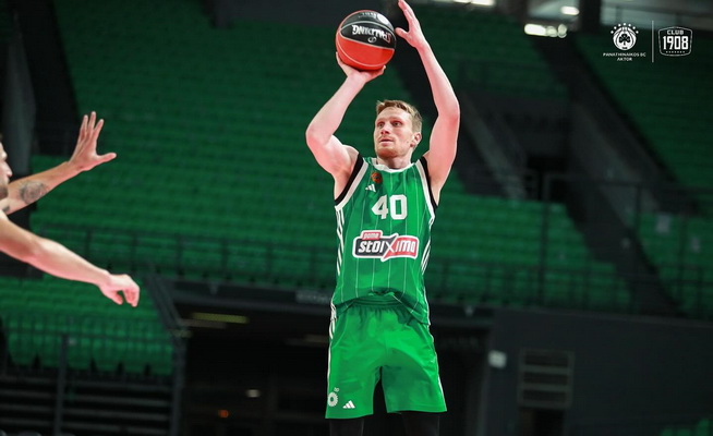 M. Grigonis svariai prisidėjo prie „Panathinaikos“ pergalės prieš „Kolossos“