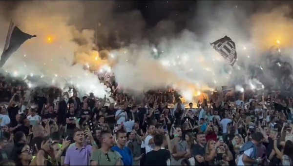 Po atviru dangumi vykusiose rungtynėse T. Dimšos ekipa nusileido „Partizan“