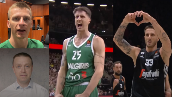 P. Motiejūnas ir A. Butkevičius siuntė linkėjimus A. Polonarai: „Žalgiris“ yra su tavimi“