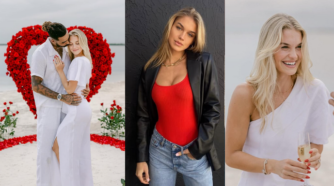 Susižadėjo lietuvė ir NBA žvaigždė: paviešinti kvapą gniaužiantys kadrai (FOTO)