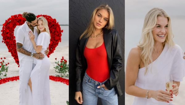 Susižadėjo lietuvė ir NBA žvaigždė: paviešinti kvapą gniaužiantys kadrai (FOTO)