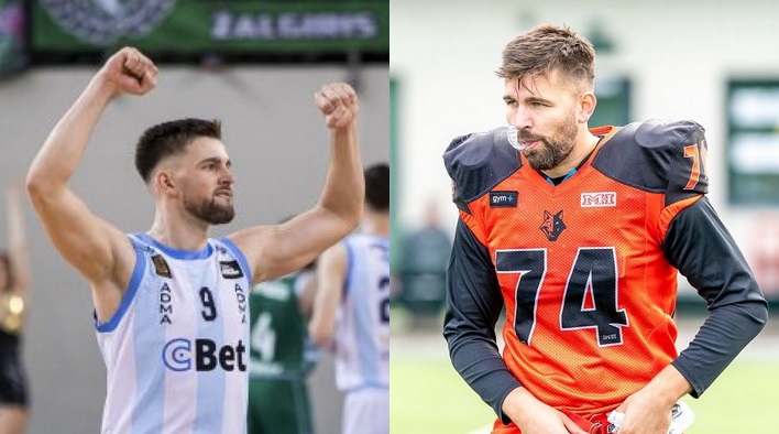 Netikėta: E. Šeškus pradėjo žaisti amerikietišką futbolą