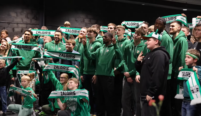 Klubo narių susitikime su žalgiriečiais – rekordinis dalyvių skaičius