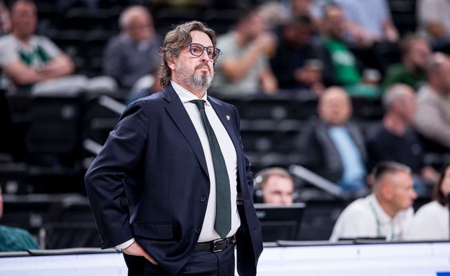 A. Trinchieri kol kas negrįš į Eurolygą: toliau gaus algą iš „Žalgirio“