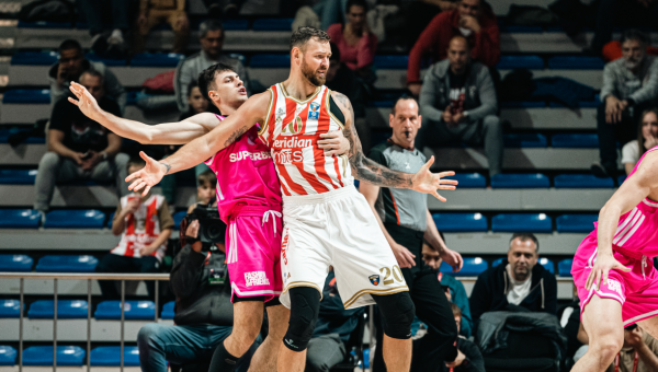 D. Motiejūnas svariai prisidėjo prie „Crvena Zvezda“ pergalės Adrijos lygoje