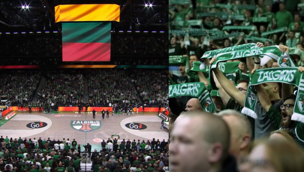 Prancūzijos komentatorius apie „Žalgirio“ sirgalius: „Tai yra neįtikėtina“