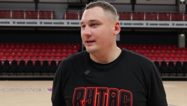 N. Pacevičius prieš mačą su „Žalgiriu“: „Svarbiausia bus atlaikyti varžovų fiziškumą“