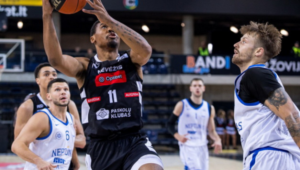 „Nevėžis“ palaužė svečius iš Gargždų