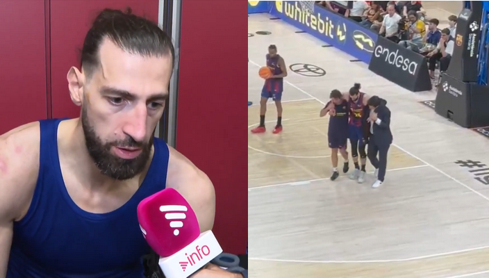 Ispanijos čempionato rungtynėse T. Shengelia patyrė traumą