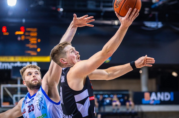 Jonaviečių spurtą atlaikęs „Nevėžis“ triumfavo KMT akistatoje