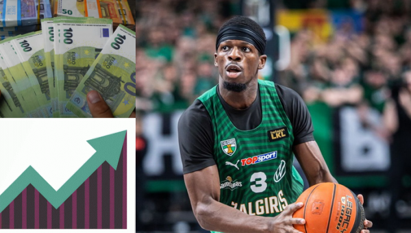 Paskutinis sezonas „Žalgiryje“? S. Francisco vertė šoktelėjo į neregėtas aukštumas