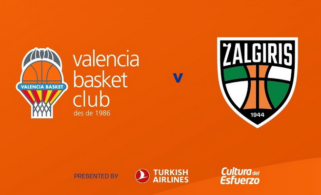 Eurolygos rungtynės Kaune: „Žalgiris“ - „Valencia“ (GYVAI) 