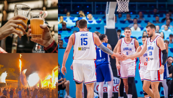 Aišku, kurie Serbijos rinktinės žaidėjai „užgėrė“ prieš Europos čempionato aštuntfinalį