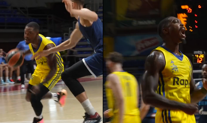 L. Walkeris sužaidė karjeros rungtynes Europoje: vedė „Maccabi“ į pergalę