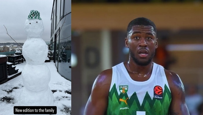 M. Wrightas su šeima džiaugiasi žiemos malonumais (FOTO)