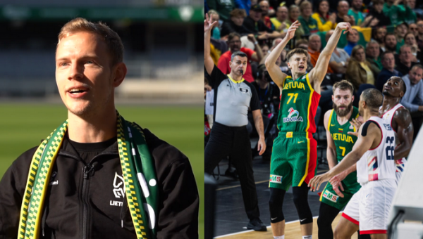 Lietuvos futbolo rinktinės kapitonas kritikavo krepšininkus: „Gaila“ 