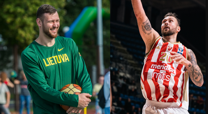 Beveik milijonas: atskleistas D. Motiejūnas atlyginimas „Crvena Zvezda“ klube