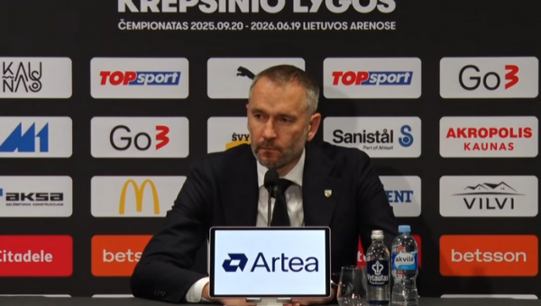 T. Masiulis: „Rungtynes pradėjome vangiai, nemanau, kad turime taip pradėti“
