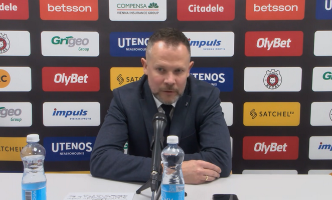 G. Žibėnas: „Faktas, kad reikia įžaidėjo“ (VIDEO)