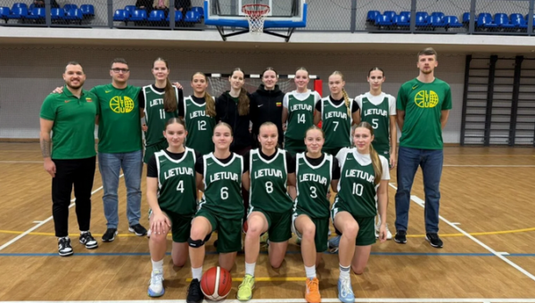 Kaune – U15 ir U16 Lietuvos rinktinės kandidačių pasiruošimas Europos čempionatui