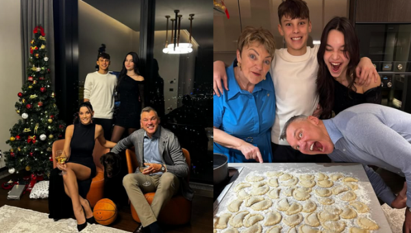 Š. Jasikevičiaus šeimos šventės: tėvų vizitas ir virtinių gaminimas (FOTO)