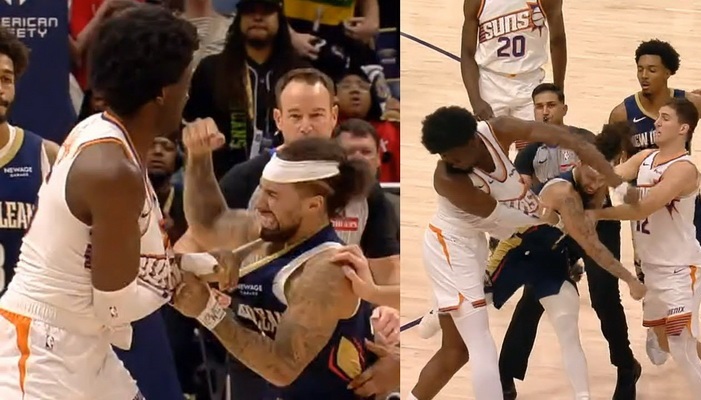 NBA suspendavo susimušusius J. Alvarado ir M. Williamsą