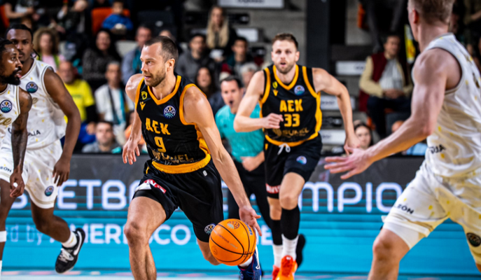 L. Lekavičius prisidėjo prie AEK pergalės prieš Patrų klubą