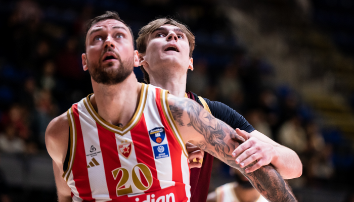 D. Motiejūnas svariai prisidėjo prie pratęstos „Crvena Zvezda“ pergalių serijos