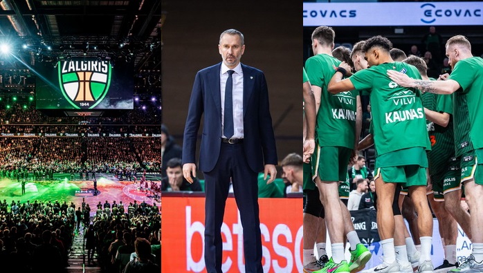 Ar „Žalgiriui“ pavyks? Paskaičiavo, kiek pergalių reikės patekti į įkrintamąsias