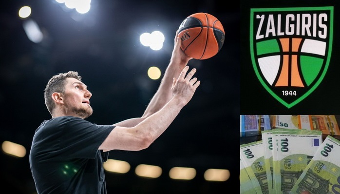 Sužinokite: „Žalgirio“ centro L. Biručio vertė mažesnė, nei uždirba Kaune