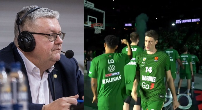 V. Čeponis prognozavo „Emporio Armani“ ir „Žalgirio“ mačo baigtį