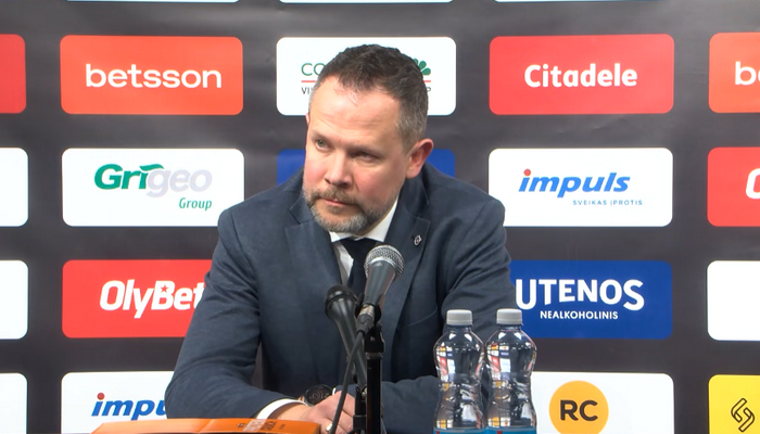 G. Žibėnas: „Mūsų komandai trūksta charakterio ir tą šiandien parodėme“